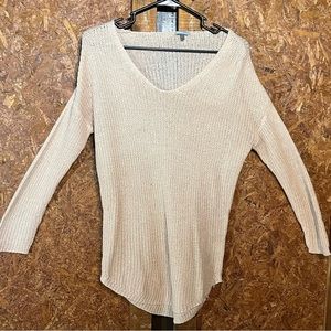 Charlotte Russel small pink long sleeve sweater